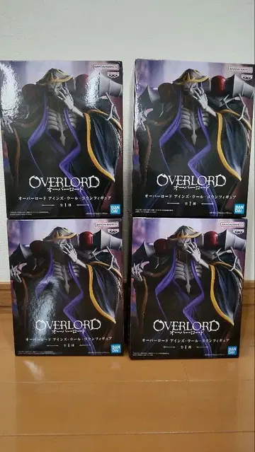 OVERLORD 아인즈 울 고운 피규어 4체 세트