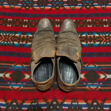 후프디두 부츠 그런지 레더