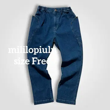 1627 밀리로피울 밀리로피울 리프 포켓 스트레치 데님
