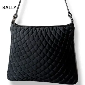 발리 원 숄더백 핸드 퀼팅 숄더 블랙