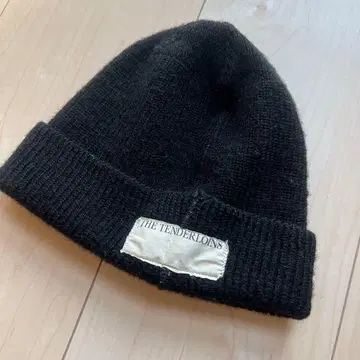 TENDERLOINS k-7 블랙 니트 모자