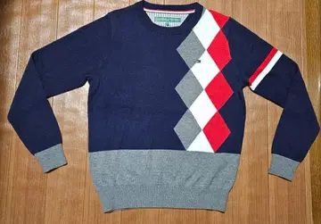 타미힐피거 골프 스웨터