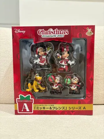 Disney 미키 & 프렌즈 2025년 크리스마스 오너먼트 A상