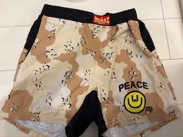 MOBSTYL 카모플라쥬 PEACE 숏팬츠