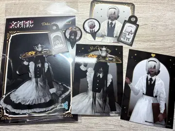 문자화화 THE 캐릭터 CAFE 굿즈 세트