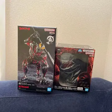 히어로즈 피규어 세트 울트라맨&고질라