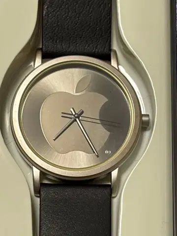 Apple 애플 로고 손목시계 쿼츠 세이코제 미사용품