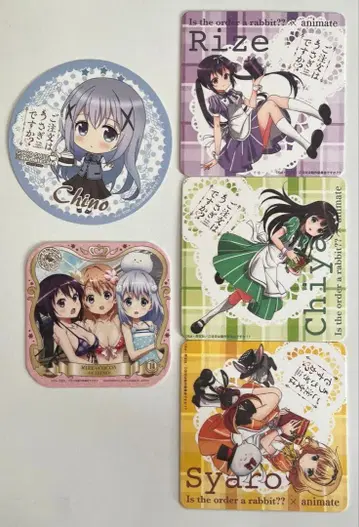 주문토끼 코스터 묶음 판매