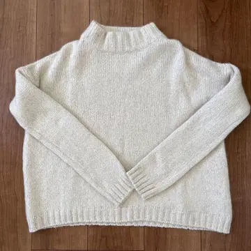 evam eva 소프트 캐시미어 풀오버 아이보리