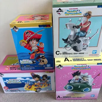 드래곤볼 제일복권 피규어 세미 컴플리트 세트 ABC 라스트 원상