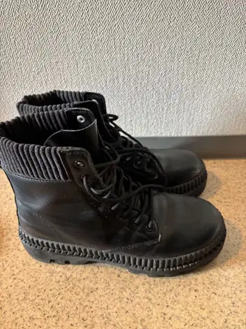 통굽 부츠 신장 12cm 업