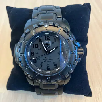 새상품급 루미녹스 나이트호크 6400 시리즈 F-117 블랙아웃