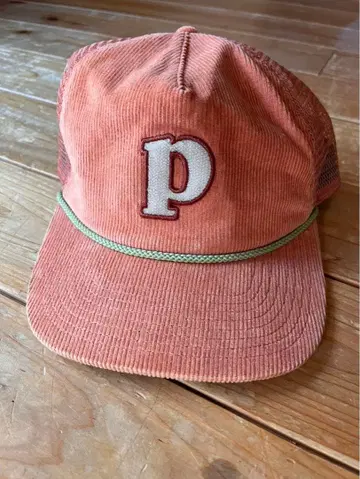 Patagonia 코듀로이 캡 오렌지