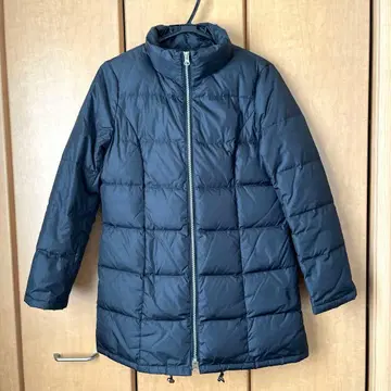 블랙 퀼팅 다운 자켓