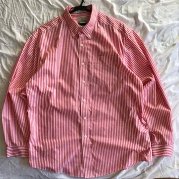 L.L.BEAN 엘엘빈 긴팔 버튼 다운 스트라이프 셔츠