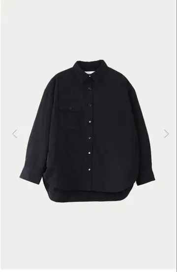 machatt 퍼 셔츠 (블랙) 택 포함 새상품