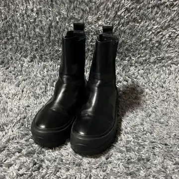 snidel 스나이델 사이드 고어 부츠 통굽 Vibram 블랙 M