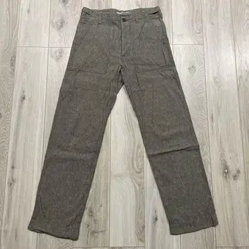 초기 YAECA 야에카 린넨 베이커 팬츠