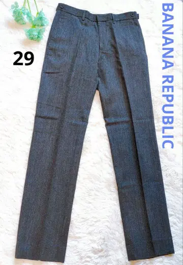 BANANA REPUBLIC 슬랙스 팬츠 다크 그레이 29