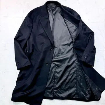 [ 레어 사이즈/3XL ] UNIQLO 울 캐시미어 체스터 코트 2024