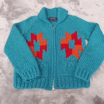 캐나다제 KANATA 카우친 스웨터 카나타 치마요 오르테가 집업