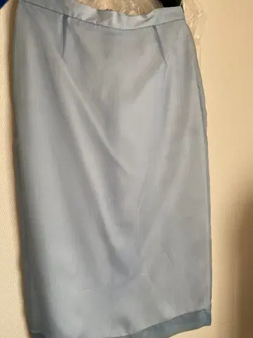 EMILIO PUCCI 라이트 블루 타이트 스커트 38