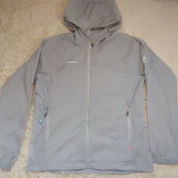MAMMUT 그레이 나일론 자켓 후드 부착