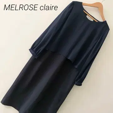 MELROSE claire 멜로즈 포멀 원피스 도킹 수험