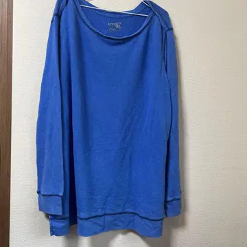 레어! terra & sky [ 2X ] 선명한 파란색 긴팔 트레이닝복