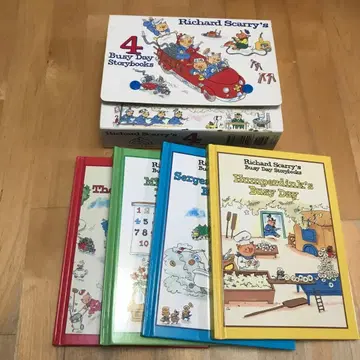 Richard Scarry's 4 Busy Day Storybooks