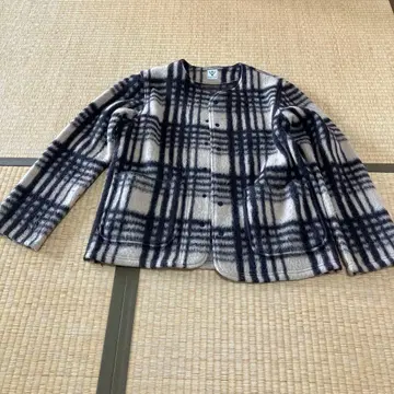 South2 West8 체크 무늬 자켓 XS