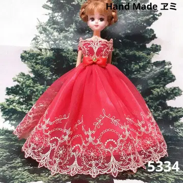 레드&골드 드레스 5334