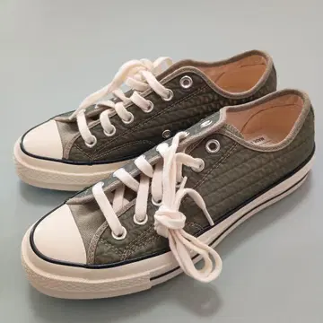 [ 미사용 새상품 ] CT70 Chuck ox 척테일러 카키 24.5cm