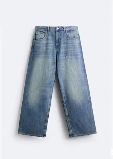 자라 배기 데님 핏 데님 EUR42 완판템