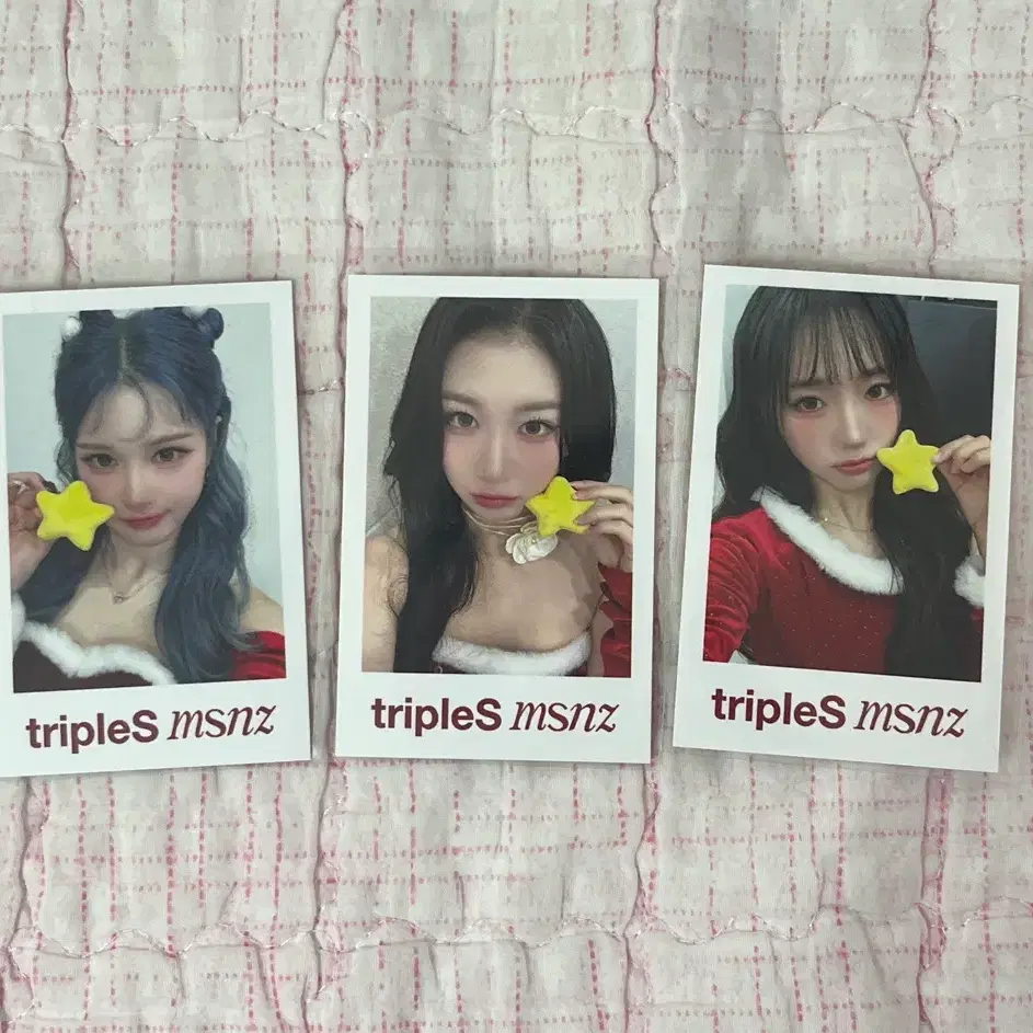 tripleS msnz EVERLINE popup ソヨン 直筆サインチェキ tripleS msnz