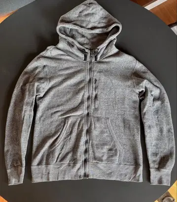 필 멜란지 지퍼 후드티 사이즈 3