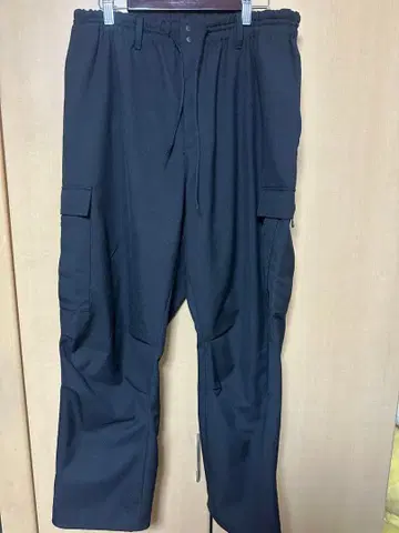 Y-3 블랙 카고 팬츠