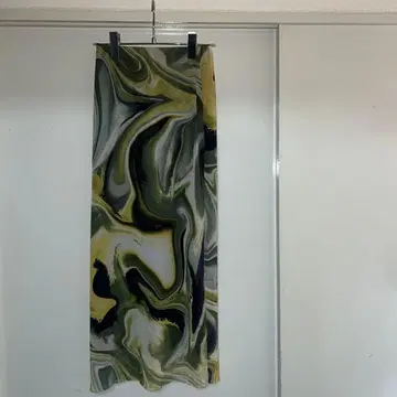 ZARA 마블 무늬 타이트 스커트 해외 패션