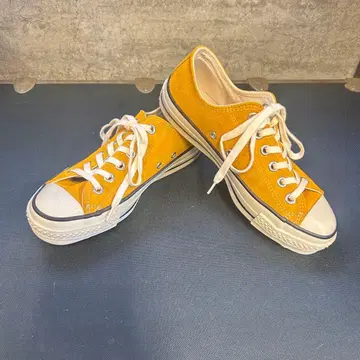 ALL STAR J OX 스웨이드 머스타드 골드 일본제 컨버스