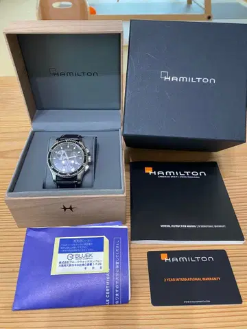 HAMILTON 크로노그래프 손목시계
