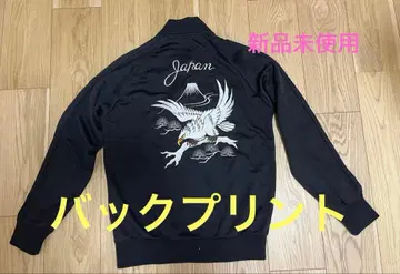 Japan 자수 블랙 저지 M [미사용 새상품]