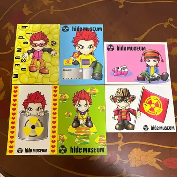 hide MUSEUM 엽서 6장 세트