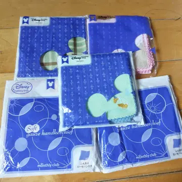 센슈카이 거즈 치프 디즈니 5장 세트 미사용 벨메종