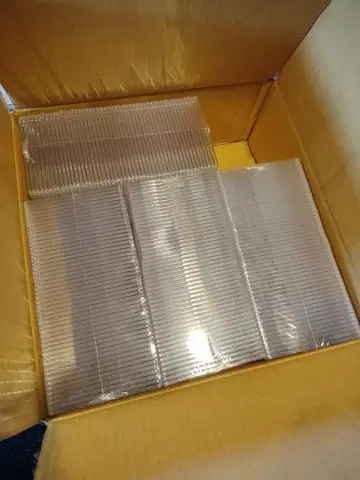 [ 새상품 무료배송 ] CD, DVD 슬림 플라스틱 케이스 일괄 200개