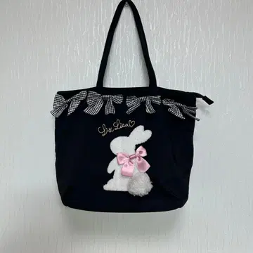Liz Lisa 토끼 토트백 블랙 가방