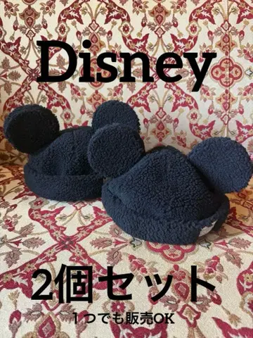 도쿄 디즈니 리조트 미키마우스 보아캡 블랙