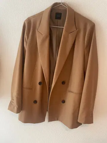 Spick&Span 울 블렌드 더블 브레스트 자켓