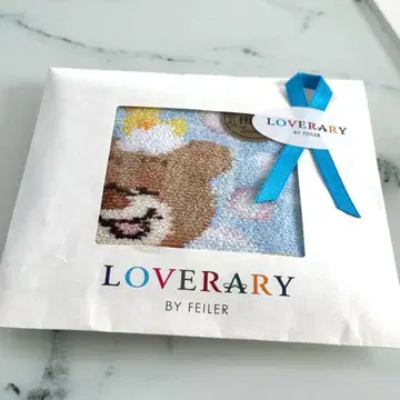 미개봉 새상품 라브러리 바이 페이러 니코니나 바스타임 손수건 테디