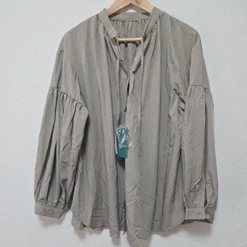 애프터눈 티 AfternoonTea 와셔 새틴 블라우스