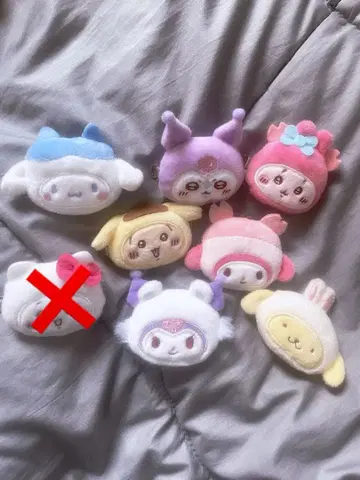 치이카와 x 산리오 시크릿 헤어 클립 상세 필독